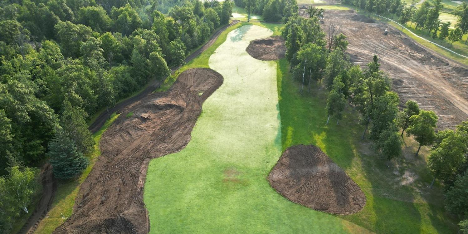 FINAL NINE HOLES OF THE DUTCH 27 UNDERGO RENOVATION