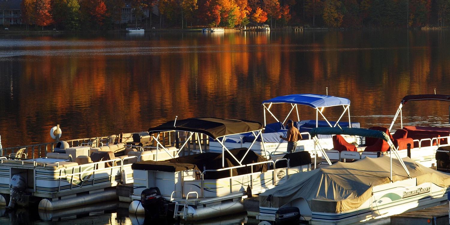 Fairfield Glade offers two marinas and beaches Fairfield Glade offers two marinas and beaches